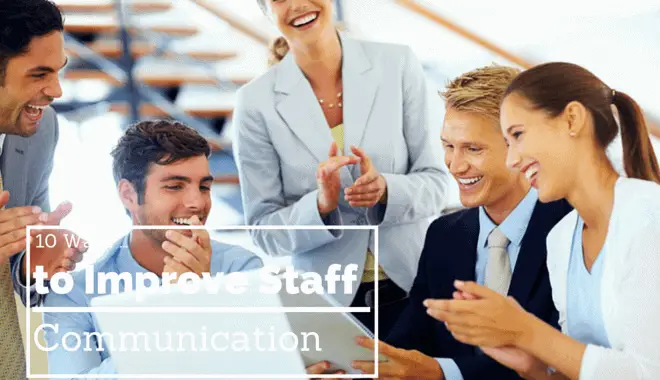 improve staff communication