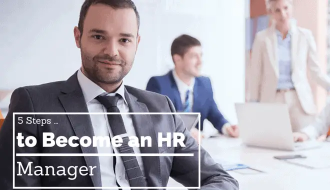 steps in becoming an hr manager