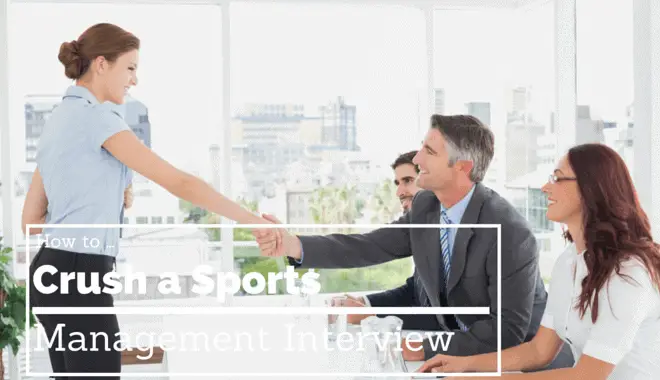 sports management interview guide
